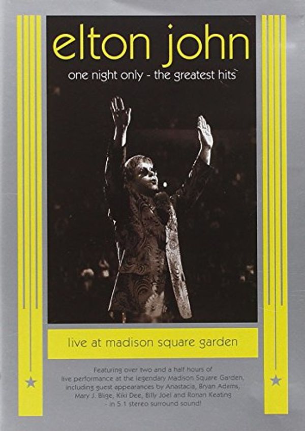 Cover Art for 0044006095295, Elton John-One Night [DVD] by 
