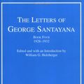 Cover Art for 9780262194792, The Letters of George Santayana: 1928-1932 Bk. 4 by George Santayana