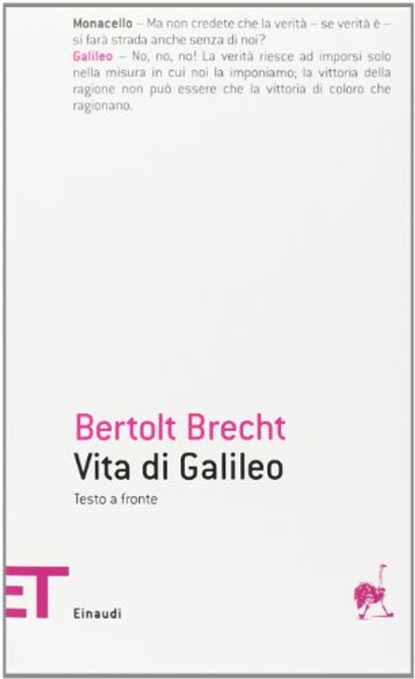 Cover Art for 9788806173630, Vita di Galileo (Paperback) by Bertolt Brecht