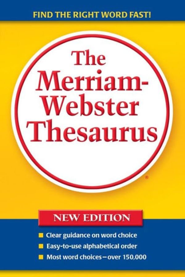 Cover Art for 9780877798507, The Merriam-Webster Thesaurus by Merriam-Webster