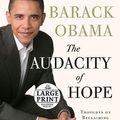 Cover Art for 9780739326657, The Audacity of Hope by Barack Obama