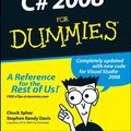 Cover Art for B001B8NW50, C# 2008 For Dummies by Stephen R. Davis