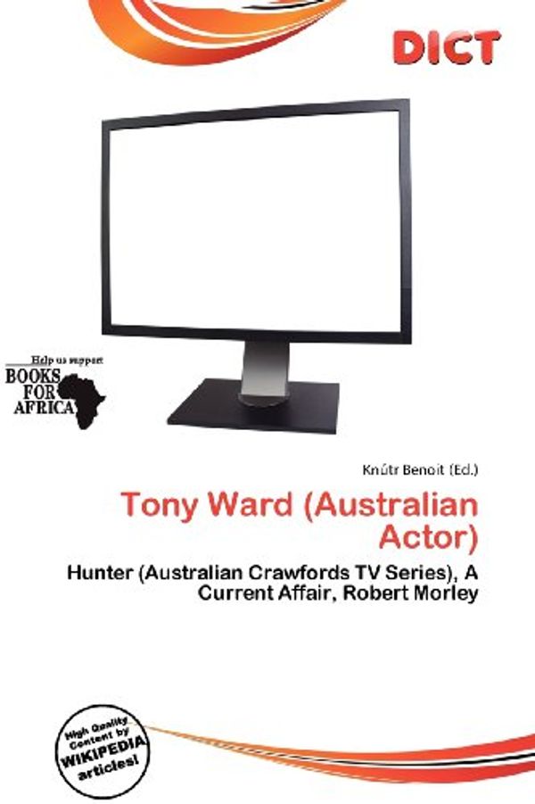 Cover Art for 9786200587329, Tony Ward (Australian Actor) by Knutr Benoit
