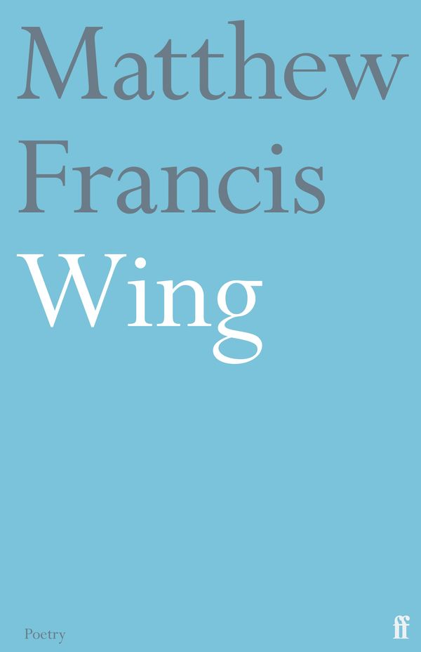 Cover Art for 9780571358625, Wing by Matthew Francis