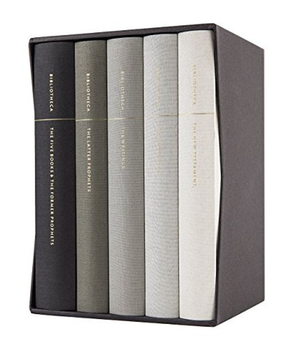 Cover Art for 9781945428005, Bibliotheca: Complete Multi-volume Reader's Bible Clothbound Set, 5 Volumes (Including the Apocrypha) by Writ Press with Adam Lewis Greene for Bibliotheca, American Literary Version (alv)