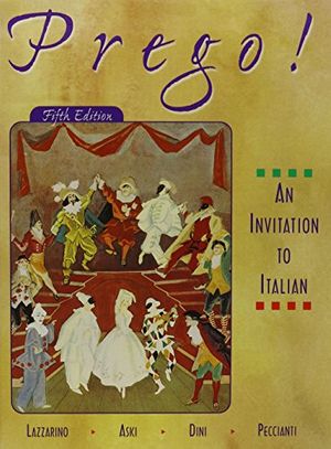 Cover Art for 9780074121108, Prego!: An Invitation to Italian by Graziana Lazzarino