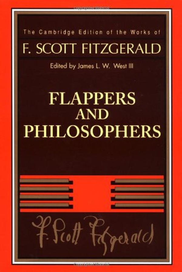 Cover Art for 9780521402361, F. Scott Fitzgerald: Flappers and Philosophers by F. Scott Fitzgerald