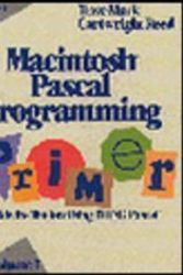 Cover Art for 9780201570847, Macintosh Pascal Programming Primer: v.1 by David Mark