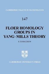 Cover Art for 9780521808033, Floer Homology Groups in Yang-Mills Theory by S. K. Donaldson
