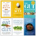 Cover Art for 9789123887958, Set of 6 Books Collection (The Diet Myth, Food Wtf Should I Eat, The Gut Makeover Recipe Book, Eat Dirt, Hashimoto Thyroid Cookbook, Complete KetoFast) by Professor Tim Spector, Mark Hyman, Jeannette Hyde, Dr. Josh Axe, Iota