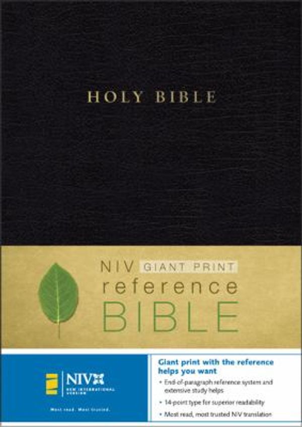 Cover Art for 0025986924614, NIV Reference Bible by Zondervan