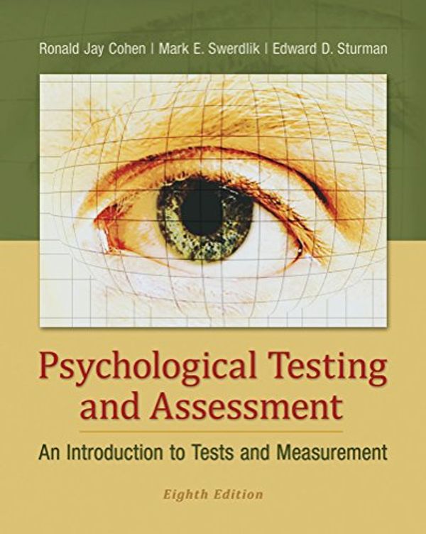 Cover Art for 9781259579349, Psychological Testing and Assessment with Connect Access Card by Ronald Jay Cohen, Mark Swerdlik, Edward Sturman
