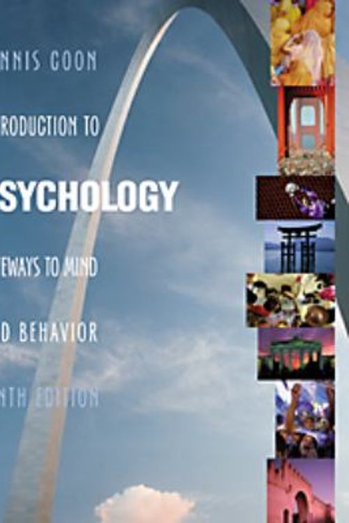 Cover Art for 9780534576721, Introduction to Psychology with Infotrac: Gateways to Mind and Behavior by Dennis Coon