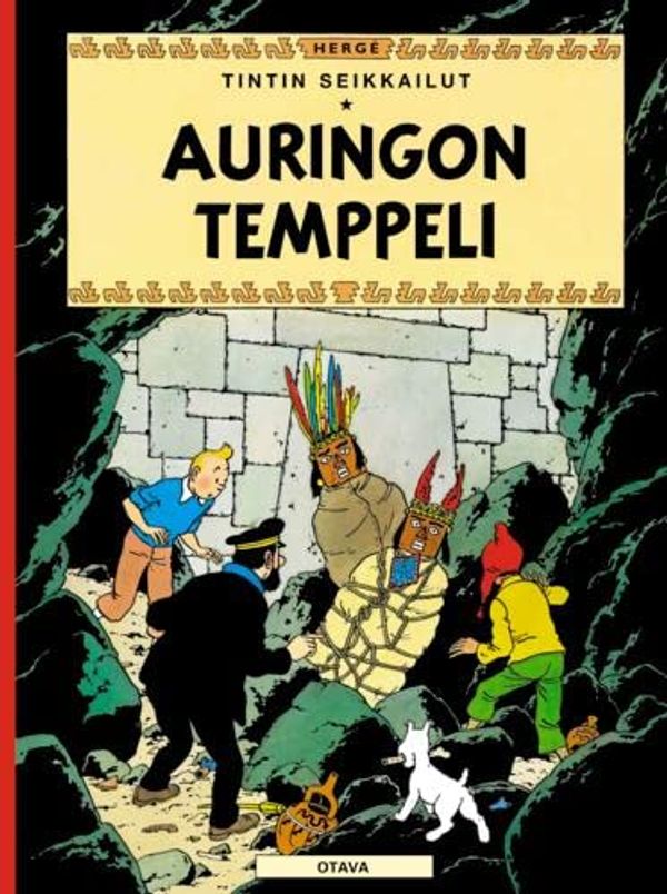 Cover Art for 9789511219835, Auringon temppeli by Hergé
