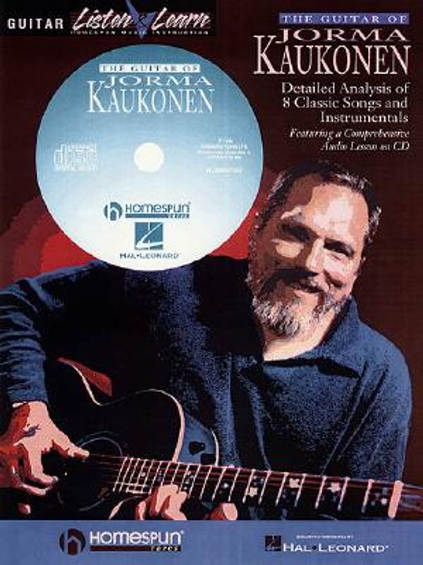 Cover Art for 9780793581764, The Guitar of Jorma Kaukonen: Detailed Analysis of 8 Classic Songs and Instrumentals [With Music CD] by Jorma Kaukonen