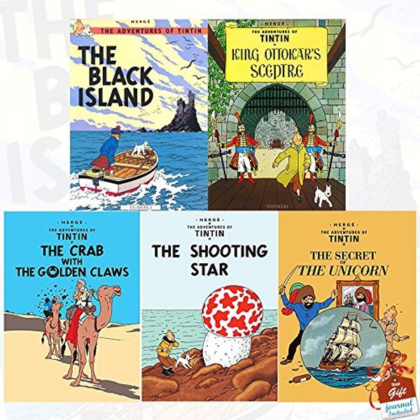Cover Art for 9789123597994, The Adventures of Tintin Series 2 : 5 Books Collection Set With Gift Journal (The Black Island, King Ottokar's Sceptre, The Crab with the Golden Claws, The Shooting Star, The Secret of The Unicorn) by Hergé