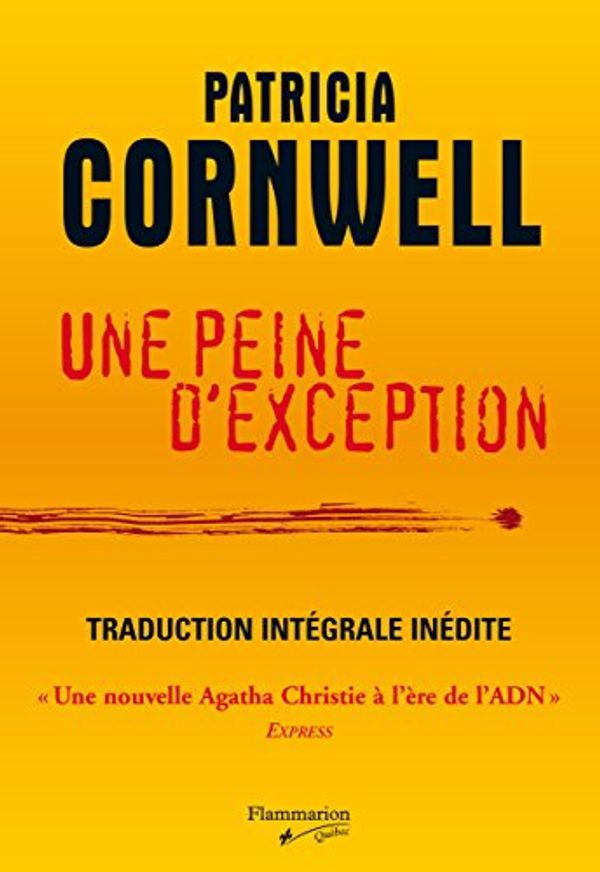 Cover Art for B00DC1R0KW, Une peine d'exception by Patricia Cornwell