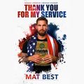 Cover Art for 9780593164402, Thank You for My Service by Mat Best