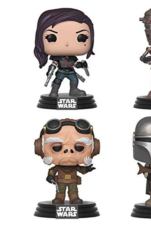 Cover Art for B07Z5BYYZM, Funko Pop!: Bundle of 4: Mandalorian - The Mandalorian, Kulii, IG-11 and Cara Dune by Unknown