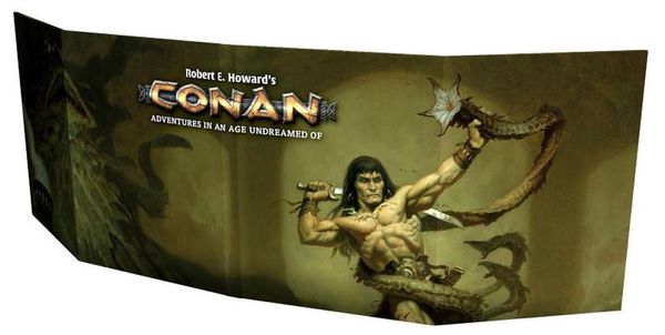 Cover Art for 9781912200276, Impressions Conan RPG GM Screen RPG by Modiphius Entertainment