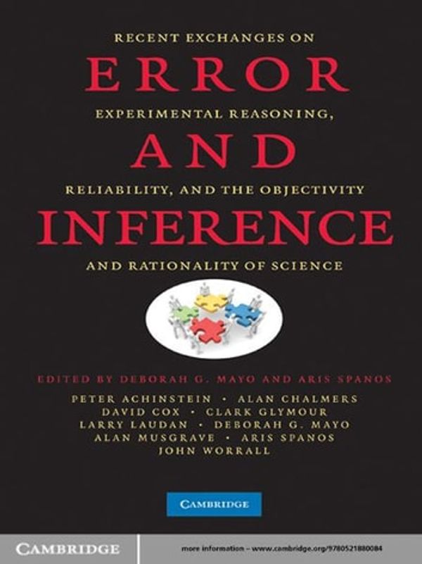 Cover Art for 9780511700583, Error and Inference by Deborah G. Mayo