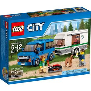 Cover Art for 0673419249881, Van & Caravan Set 60117 by Lego