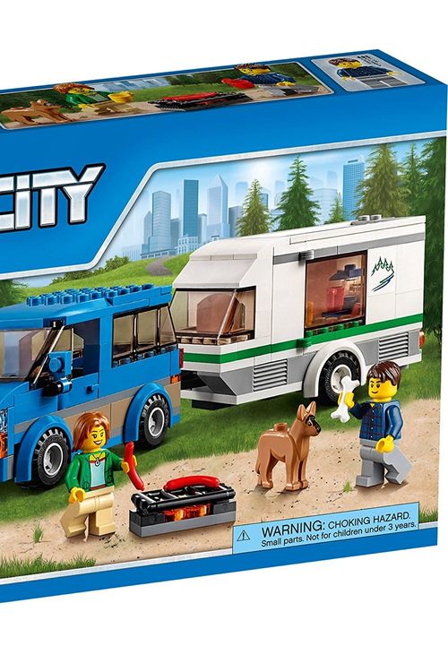 Cover Art for 0673419249881, Van & Caravan Set 60117 by Lego