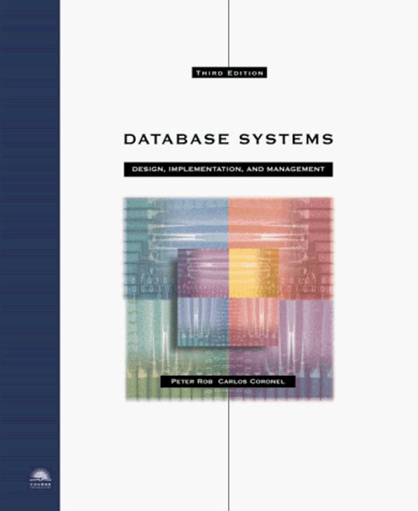 Cover Art for 9780760049044, Database Systems by P. Rob, C. Coronel