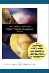 Cover Art for 9780071286527, Modern Financial Management with S&P, 8e [Alternate ISE] by Ross