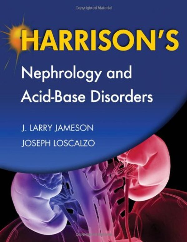 Cover Art for 9780071663397, Harrison's Nephrology and Acid Base Disorders by Larry Jameson, J., Joseph Loscalzo