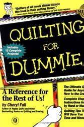 Cover Art for 9780764551185, Quilting for Dummies by Cheryl Fall