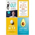 Cover Art for 9789123887859, Gut Giulia Enders, The Diet Myth, Food Wtf Should I Eat, Eat Fat Get Thin 4 Books Collection Set by Giulia Enders, Professor Tim Spector, Mark Hyman