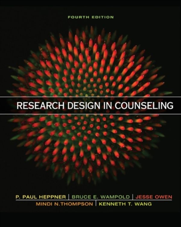 Cover Art for 9781305087316, Research Design in Counseling by Heppner