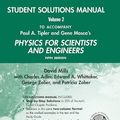 Cover Art for 9780716783343, Physics for Scientists and Engineers: Student Solution Manual to 5r.e. v. 2 & 3 by Paul A. Tipler