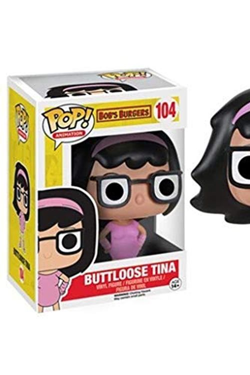 Cover Art for 9899999492306, Bob's Burgers Buttloose Tina: Funko POP! x Vinyl Figure + 1 Free American Cartoon Themed Trading Card Bundle (076474) by Bob's Burgers