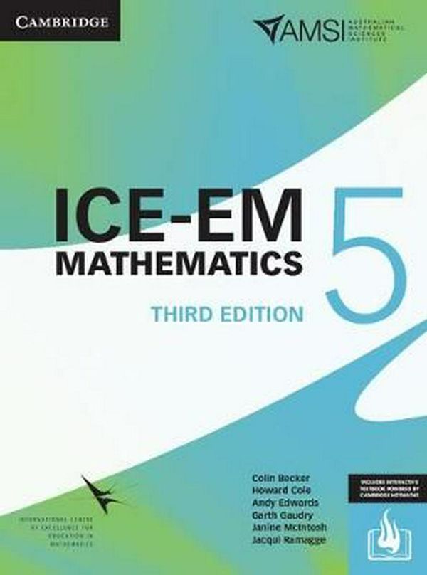 Cover Art for 9781108400381, ICE-EM Mathematics 3ed Year 5 Print Bundle (Textbook and Hotmaths) by Colin Becker