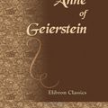 Cover Art for 9780543901163, Anne of Geierstein by Sir Walter Scott