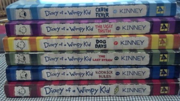 Cover Art for B0091K3SP4, Diary of a Wimpy Kid / Rodrick Rules / The Last Straw / Dog Days / The Ugly T... by 