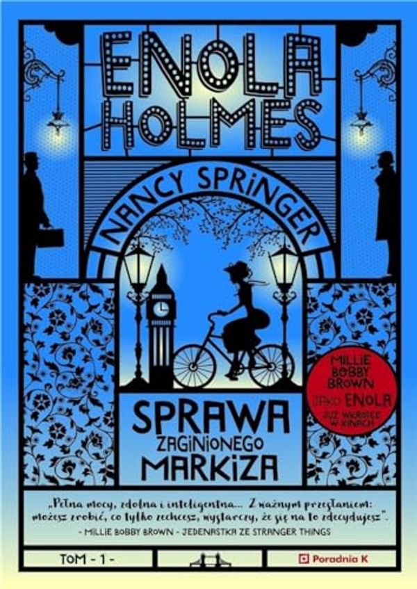 Cover Art for 9788366555037, Enola Holmes Sprawa zaginionego markiza by Nancy Springer