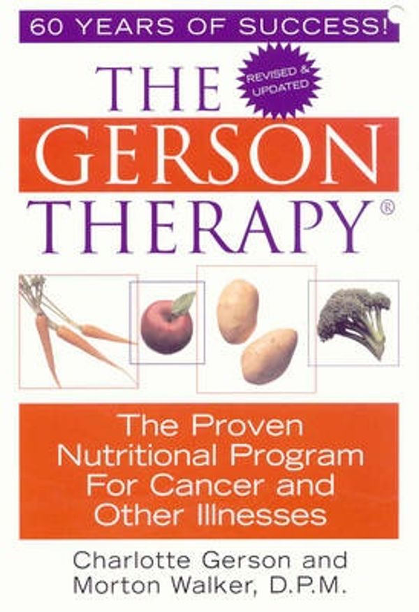 Cover Art for 9781575666280, The Gerson Therapy by Charlotte Gerson