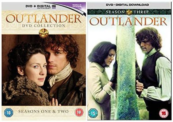 Cover Art for 0640901193786, Outlander Season 1-3 Complete DVD Collection + Bonus features + Deleted & Extended Scenes + Gag Reel + Podcasts + The Transformation of Geillis Duncan + A Travelling Show Takes Sail featurette by Unknown