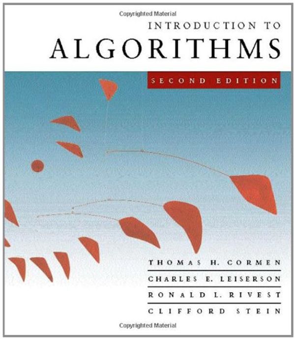 Cover Art for 9780262032933, Introduction to Algorithms by Thomas H. Cormen