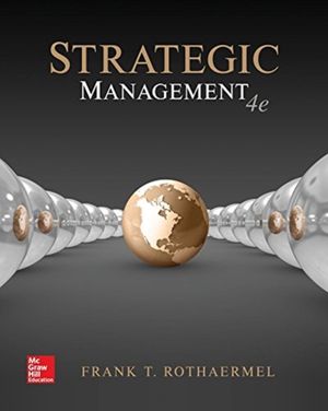Cover Art for 9781259927621, Strategic Management: Concepts by Frank Rothaermel