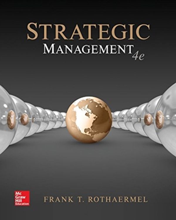 Cover Art for 9781259927621, Strategic Management: Concepts by Frank Rothaermel