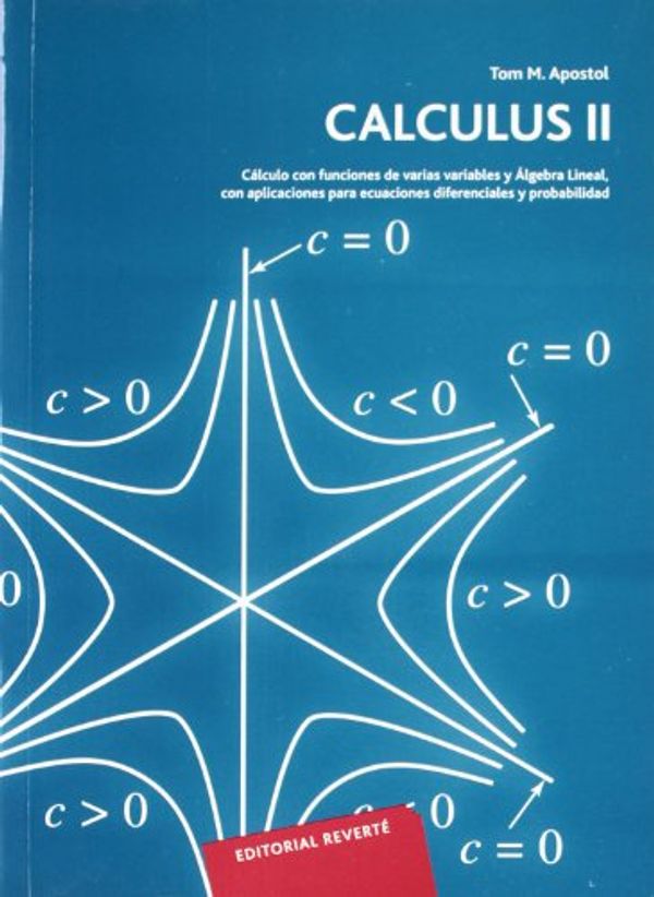 Cover Art for 9788429150032, Calculus - Vol. 2 by Tom M. Apostol