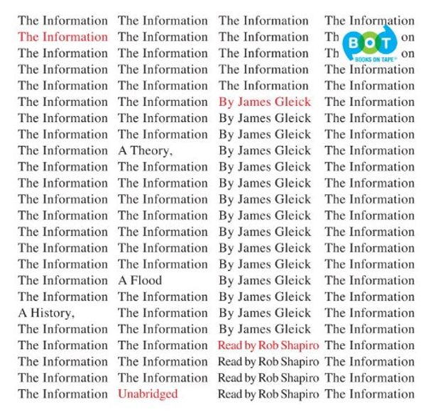 Cover Art for 9780307914989, The information : a history, a theory, a flood by James Gleick