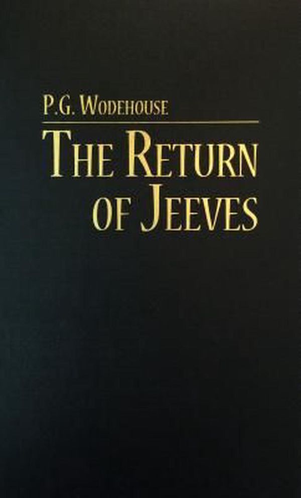 Cover Art for 9780848803322, Return of Jeeves by P.g. Wodehouse