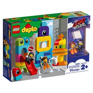 Cover Art for 5702016367638, Emmet and Lucy's Visitors from the DUPLO Planet Set 10895 by 