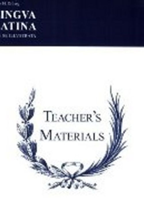Cover Art for 9781585100743, Teacher's Materials/Key by Hans H. Orberg
