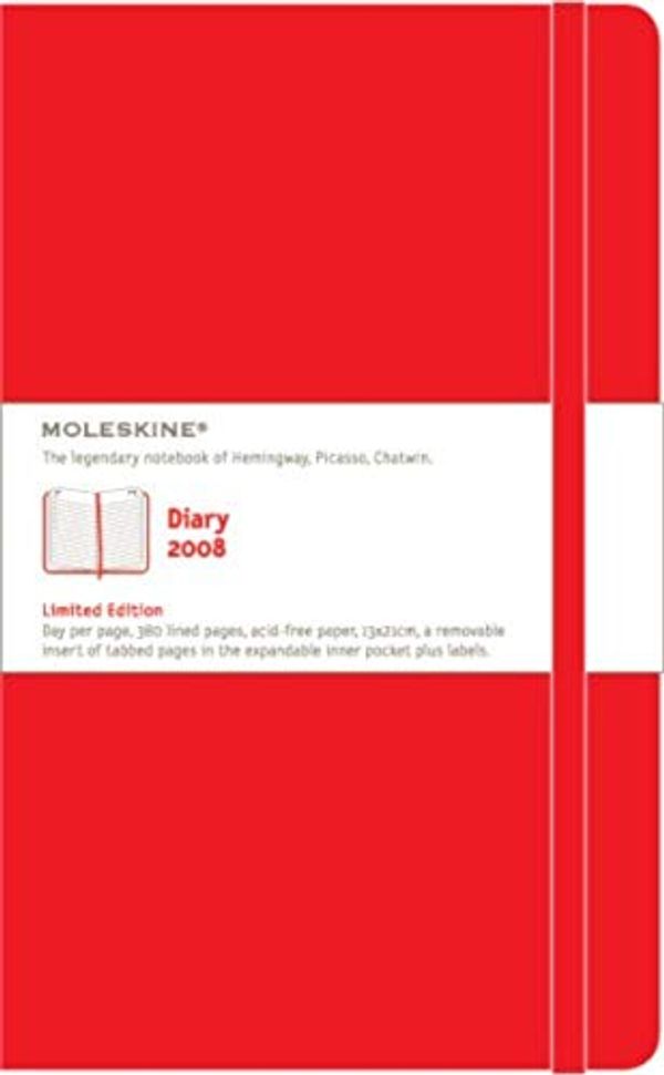 Cover Art for 9788883708367, Moleskine Large Red Diary 2008: Daily by Moleskine